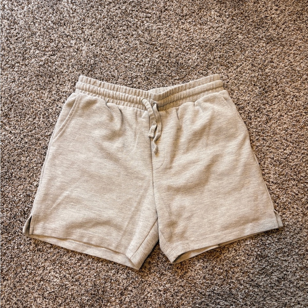 Forever 21 Men's Light Gray Athletic Shorts